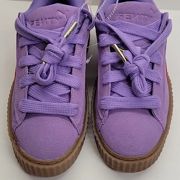 NWOB FENTY x PUMA Creeper Phatty Lavender Burnt Red Size US 8 - Picture 3 of 16